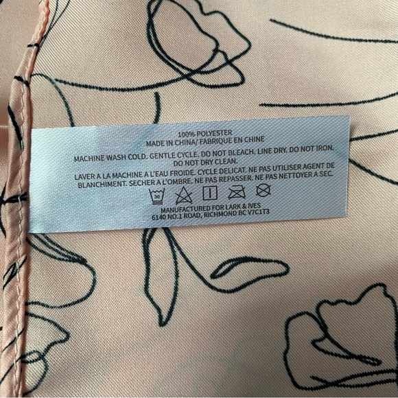 Lark & Ives Hair Scarf Set & Hemlock Bandana Bundle - Pink, Ivory Multicolor NEW - Picture 7 of 10